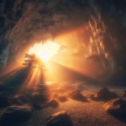 Summer Cave Sunrise